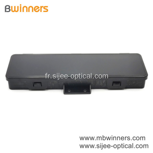 Boîte de distribution intérieure pour fibres optiques, mini-2 ports